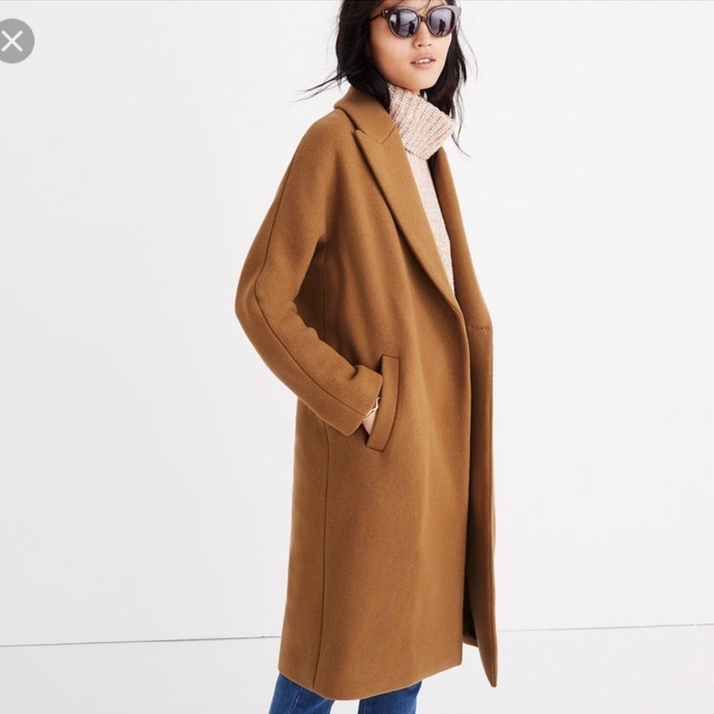 Madewell Altas Cocoon Coat - Picture 2 of 8
